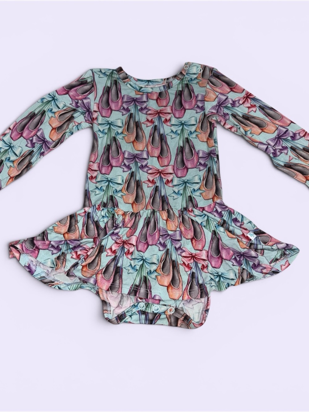 Posh Peanut Irina Ballet Slipper Twirl Bodysuit- size 18-24 months